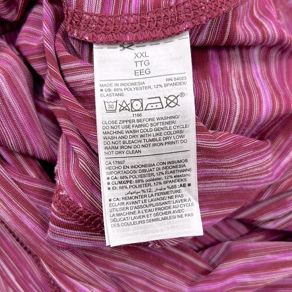 3 Old Navy Active go-dry 1/4 zip pullover Wmns size XXL semi-fitted - Picture 8 of 8